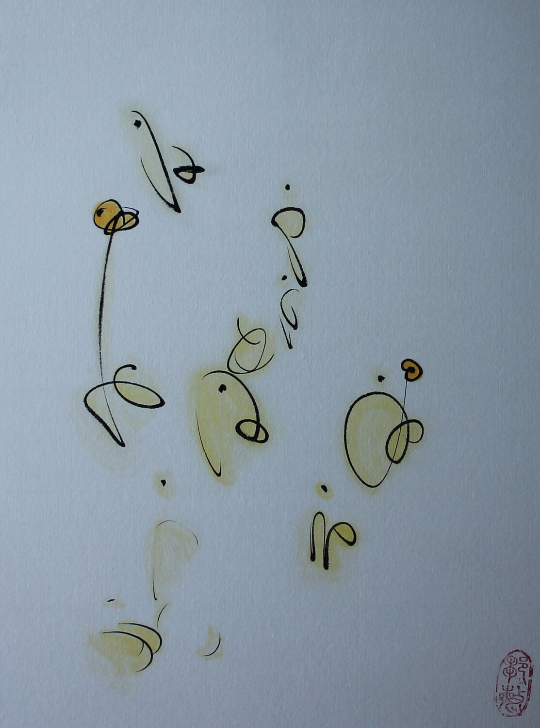 People are not commodities Min Zou Origineel schilderij te koop