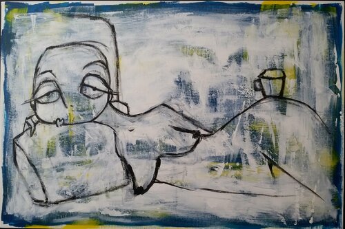 La resaca de Eva Hidalgo, Pintura a la venta en Singulart