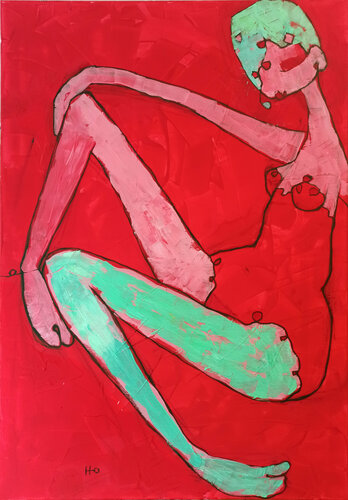 Frutisha van Eva Hidalgo, Schilderij te koop op Singulart