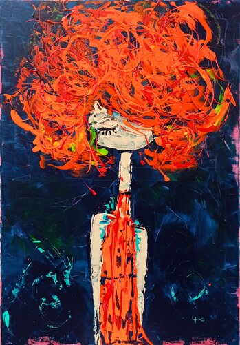 Yama van Eva Hidalgo, Schilderij te koop op Singulart