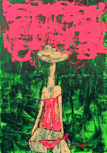 Chicle van Eva Hidalgo, Schilderij te koop op Singulart