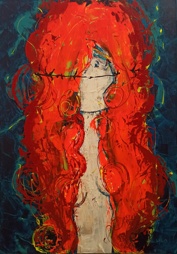 Orfelia van Eva Hidalgo, Schilderij te koop op Singulart