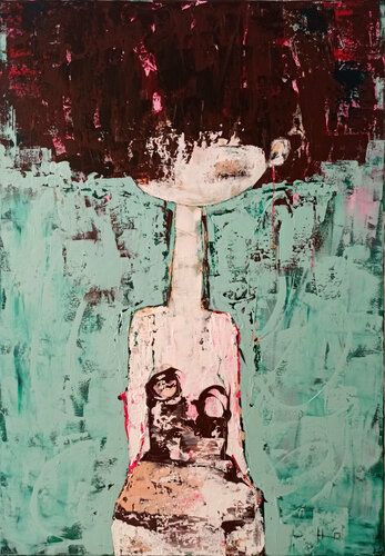 Osa polar van Eva Hidalgo, Schilderij te koop op Singulart