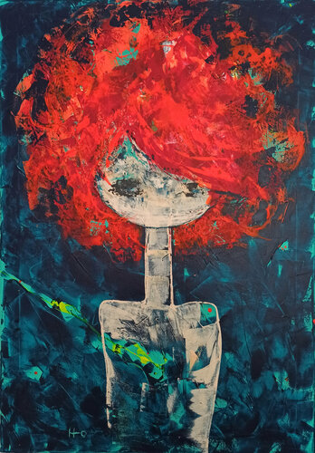 Vega van Eva Hidalgo, Schilderij te koop op Singulart