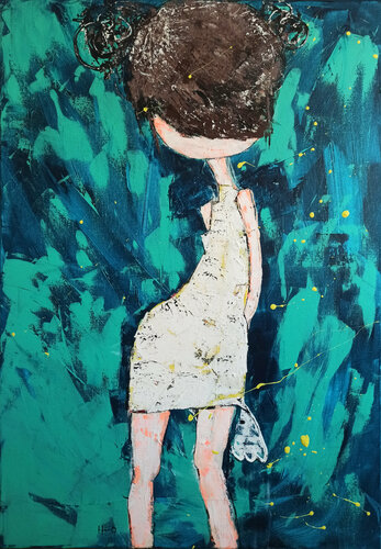 Paloma di Eva Hidalgo, Pittura in vendita su Singulart