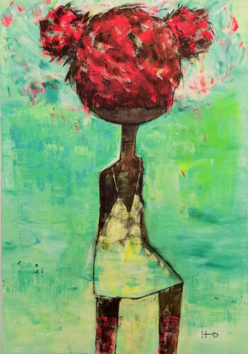 Sakura van Eva Hidalgo, Schilderij te koop op Singulart