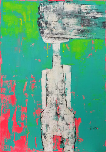 Flow di Eva Hidalgo, Pittura in vendita su Singulart