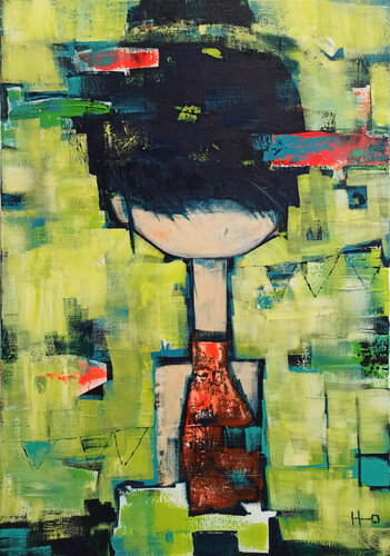 Las fiestas van Eva Hidalgo, Schilderij te koop op Singulart