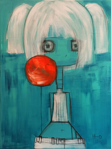 Luna llena di Eva Hidalgo, Pittura in vendita su Singulart
