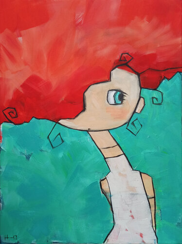 Carlotta van Eva Hidalgo, Schilderij te koop op Singulart