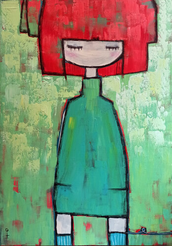 Deshilachada di Eva Hidalgo, Pittura in vendita su Singulart