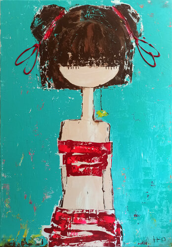 Charlotte di Eva Hidalgo, Pittura in vendita su Singulart