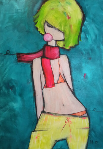 Despuntada (reloaded) di Eva Hidalgo, Pittura in vendita su Singulart