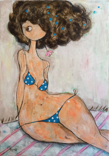 Tu cadera alegre di Eva Hidalgo, Pittura in vendita su Singulart