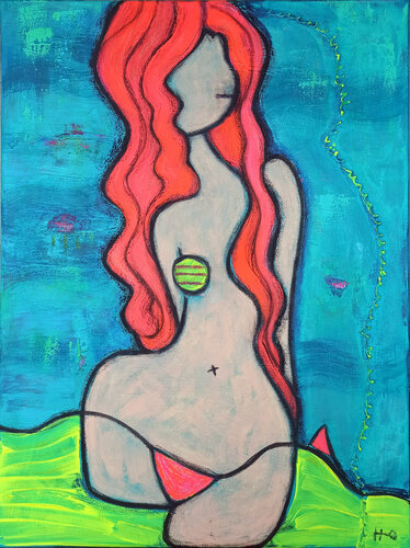 2Ekis1 by Eva Hidalgo, Painting for Sale on Singulart