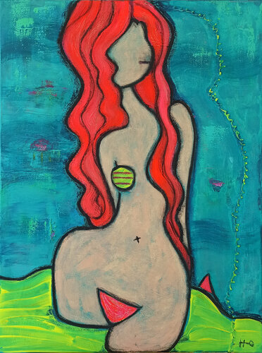 2Ekis1 di Eva Hidalgo, Pittura in vendita su Singulart