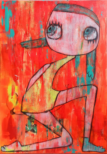 Voy y vengo by Eva Hidalgo, 油畫 for Sale on Singulart