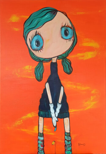 Somos agua by Eva Hidalgo, Painting for Sale on Singulart