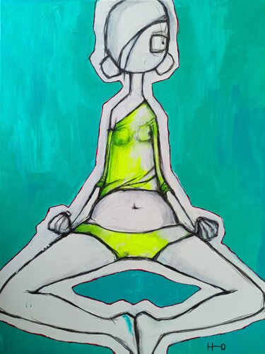 En casa3 van Eva Hidalgo, Schilderij te koop op Singulart