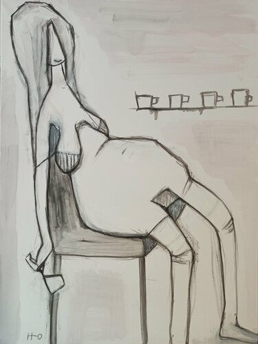 En casa7 di Eva Hidalgo, Pittura in vendita su Singulart