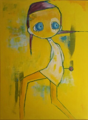 Chupachups van Eva Hidalgo, Schilderij te koop op Singulart