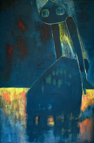 Etérea van Eva Hidalgo, Schilderij te koop op Singulart