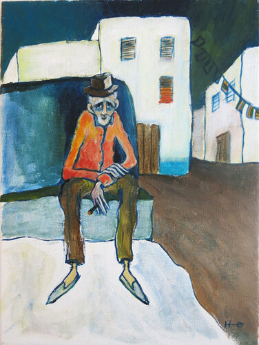 El abuelo van Eva Hidalgo, Schilderij te koop op Singulart