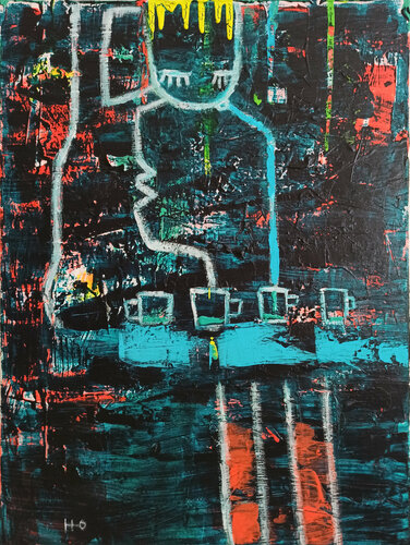 Refresco van Eva Hidalgo, Schilderij te koop op Singulart