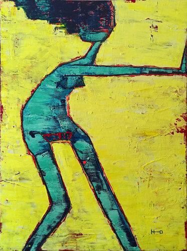 Pausa di Eva Hidalgo, Pittura in vendita su Singulart