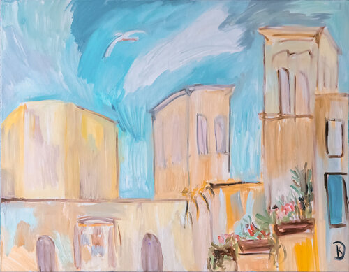 Il duomo di Molfetta van Katia Demyanova, Schilderij te koop op Singulart