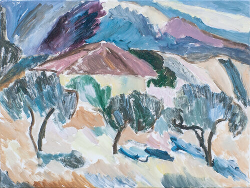 Ulivi al sole di Katia Demyanova, Pittura in vendita su Singulart