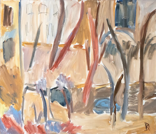 Early Spring in the City de Katia Demyanova, Pintura a la venta en Singulart