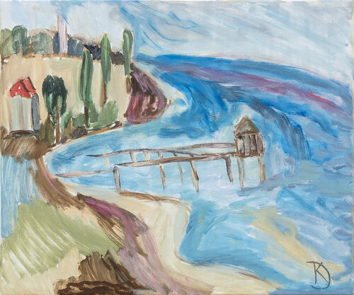 Costa Dei Trabocchi by Katia Demyanova, Painting for Sale on Singulart