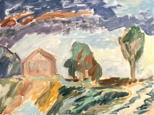 La casa rosa Katia Demyanova