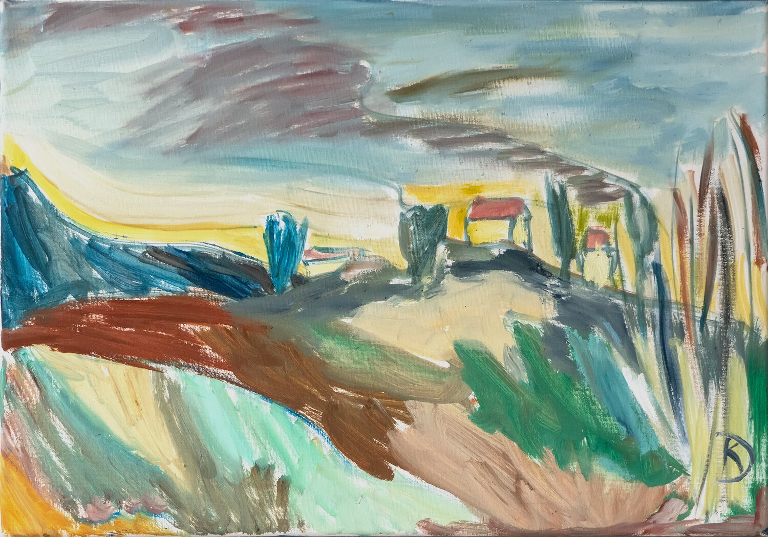 Sera d'autunno negli Appennini Katia Demyanova