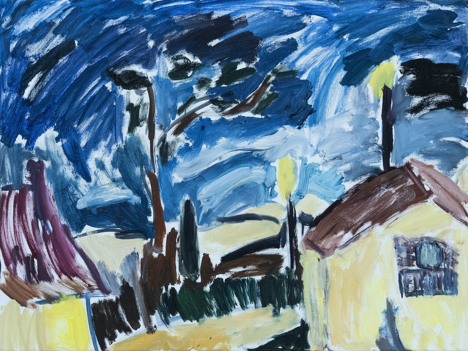 La costa marittimo di notte Katia Demyanova