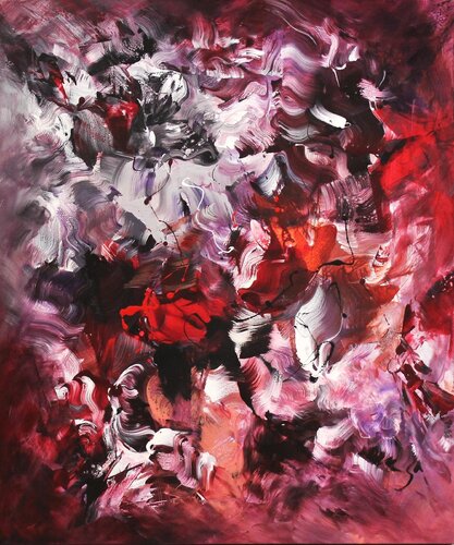 Moonlit Meadow by Paresh Nrshinga, Painting for Sale on Singulart