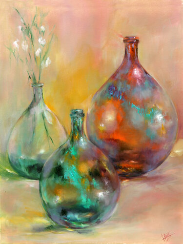 Luces, colores y destellos by Isabel Tapias, Painting for Sale on Singulart