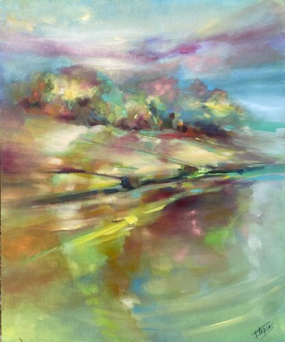 En un lugar perdido de Isabel Tapias, Pintura a la venta en Singulart