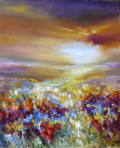 Allegro de primavera di Isabel Tapias, Pittura in vendita su Singulart
