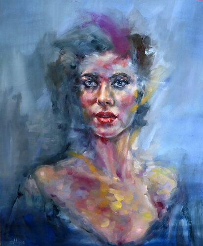 Desafio van Isabel Tapias, Schilderij te koop op Singulart