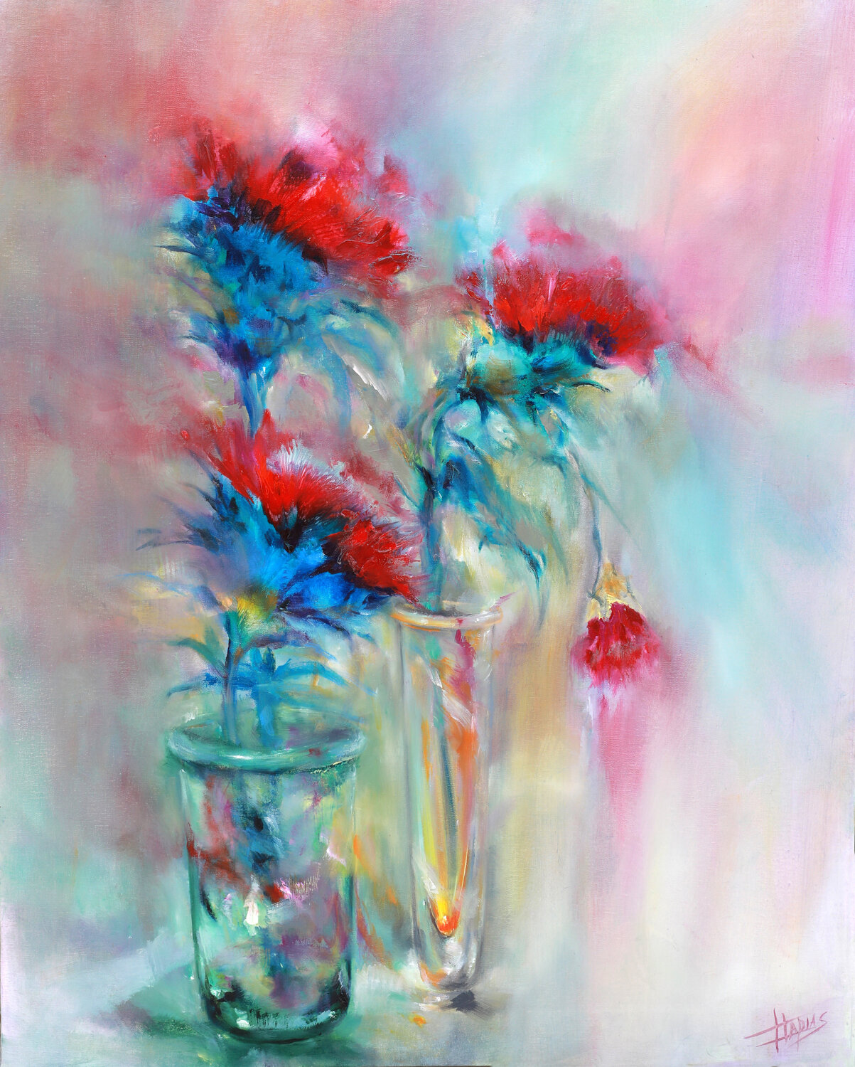 Hermosas espinas de Isabel Tapias (2022): Pintura Óleo en Lienzo - Singulart, image size:1203x1500