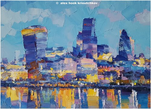 London VI di Alex Hook Krioutchkov, Pittura in vendita su Singulart