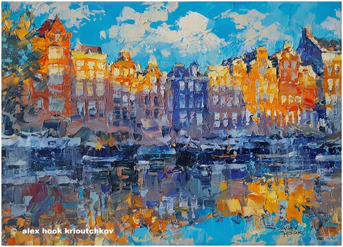Amsterdam IX von Alex Hook Krioutchkov, Malerei kaufen auf Singulart