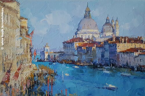 Venice XVII van Alex Hook Krioutchkov, Schilderij te koop op Singulart