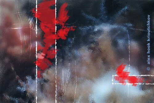 Fire within II van Alex Hook Krioutchkov, Schilderij te koop op Singulart