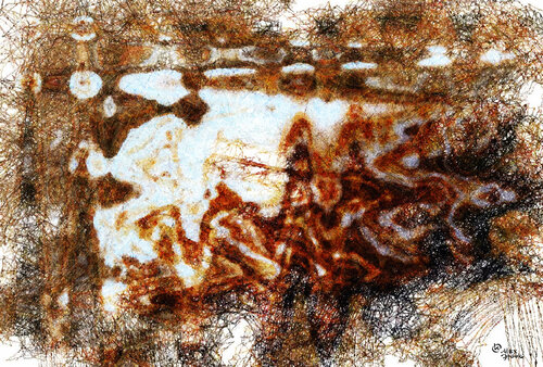 Atlantida IV di Alex Hook Krioutchkov, Pittura in vendita su Singulart