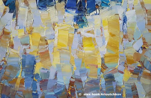 Manhattan VII di Alex Hook Krioutchkov, Pittura in vendita su Singulart