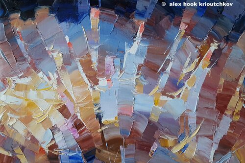 Manhattan IX di Alex Hook Krioutchkov, Pittura in vendita su Singulart