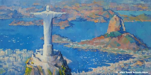 Rio de Janeiro IV by Alex Hook Krioutchkov, Painting for Sale on Singulart
